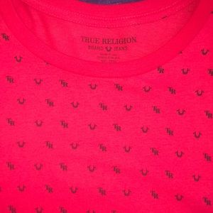 True Religion monogram T-shirt